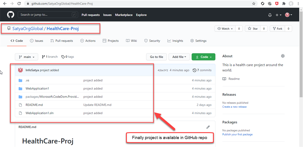 Managing Files On GitHub Using Git Bash 📥📤 In Real-Time Scenario - Owner Uploads Project In GitHub Repo